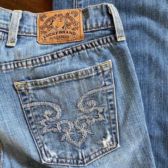 Lucky Brand Jeans Classic Rider 4/27 100% Cotton - Picture 1 of 8